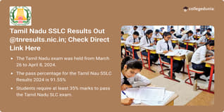Tamil Nadu SSLC Results Out @tnresults.nic.in; Check Direct Link Here